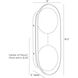 Glaze Sconce Wall Light, Large