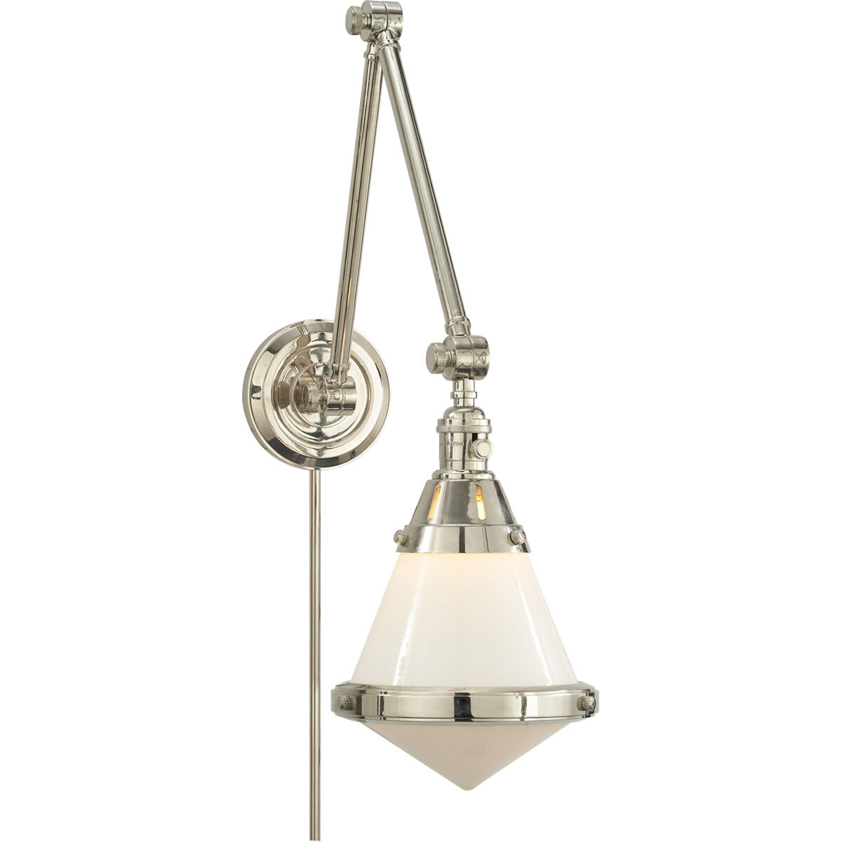 Thomas O'Brien Gale 1 Light 7.50 inch Swing Arm Light/Wall Lamp