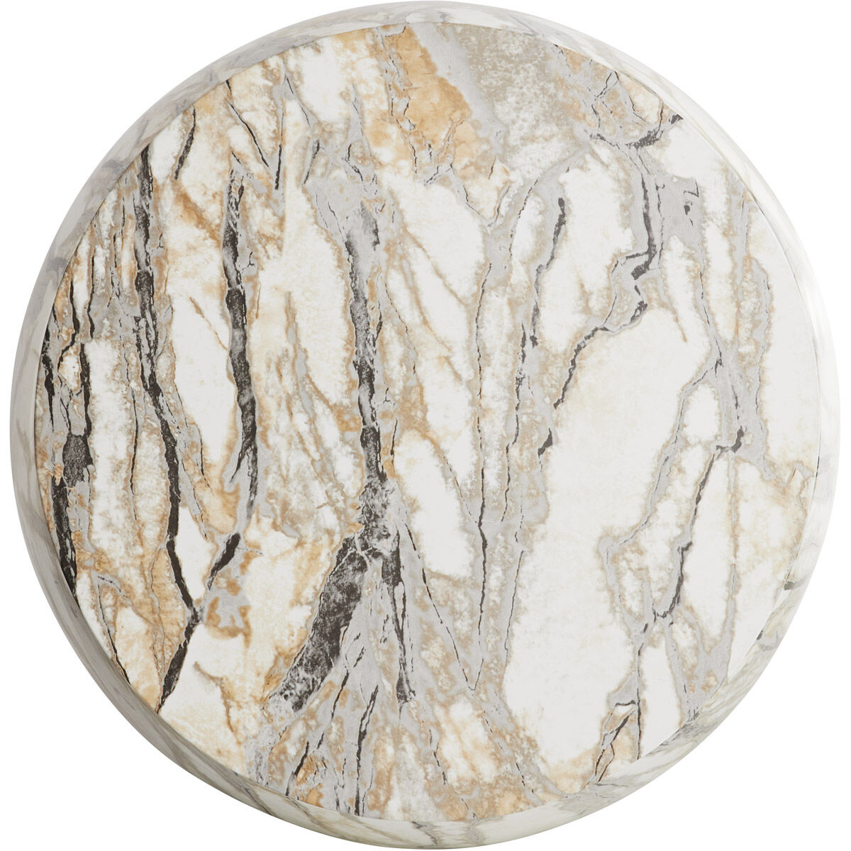 Kenmore 24 inch Mojave Faux Marble Side Table