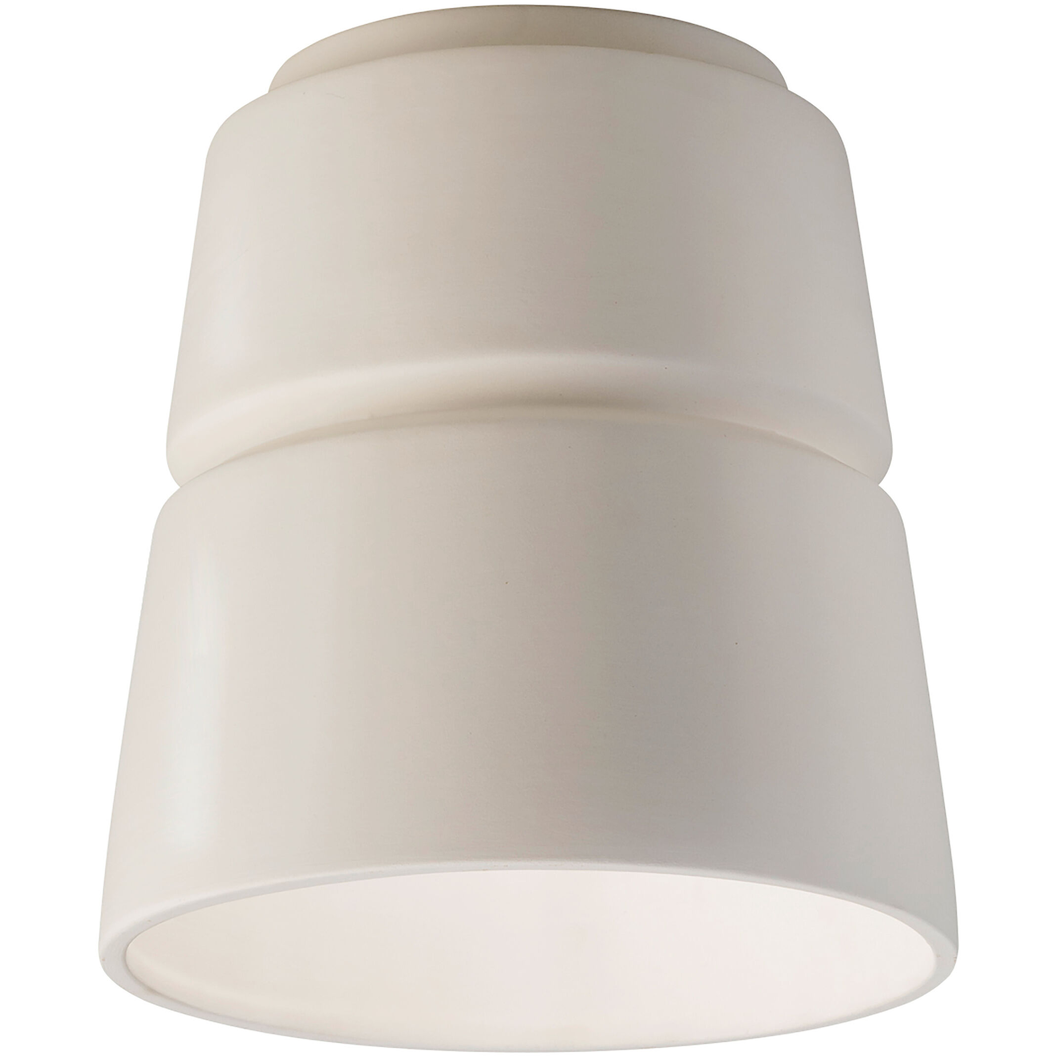 Radiance Collection 1 Light 7.5 inch Real Rust Flush-Mount Ceiling Light