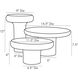 Phoebe 12 X 9 inch Vases, Set of 3