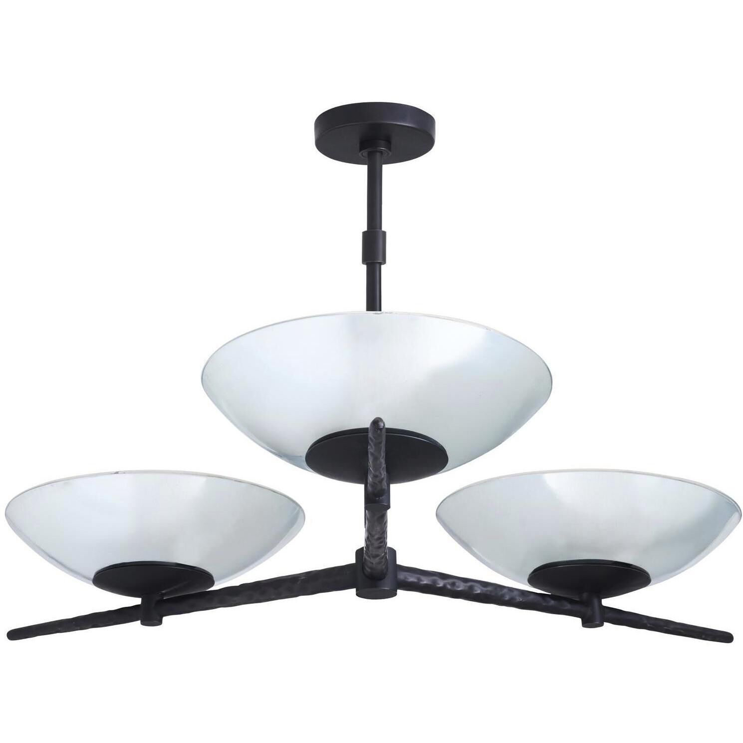 Mason 9 Light 38 inch Natural Iron Chandelier Ceiling Light