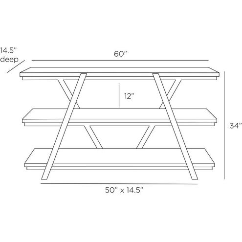Tupelo Capri Etagere