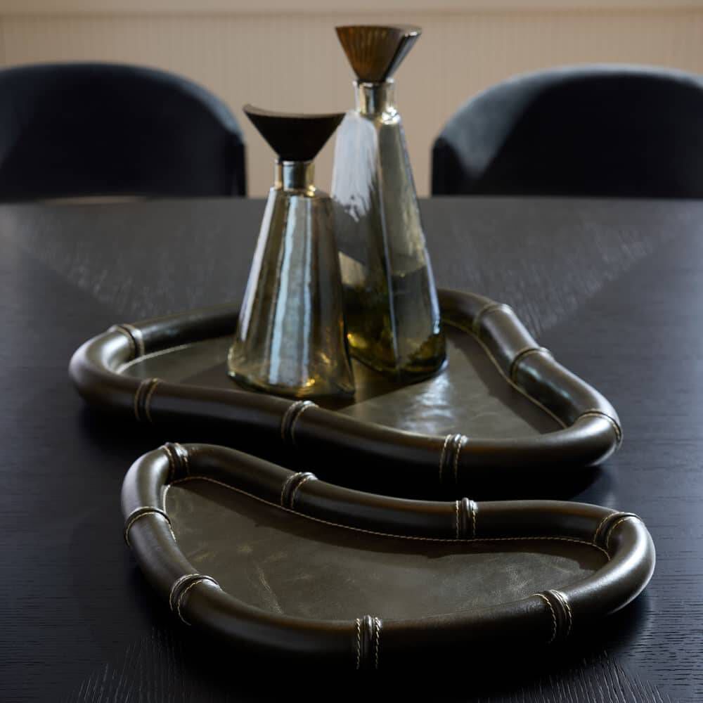 Lake Moss Trays, Set of 2