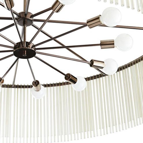 Royalton 12 Light 60 inch Smoke Chandelier Ceiling Light