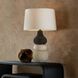Basilio 29.5 inch 150 watt Ivory Crackle Lamp Portable Light