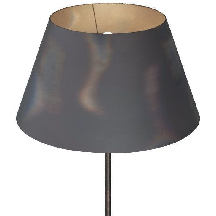 Xena Burnt Iron Floor Lamp Portable Light