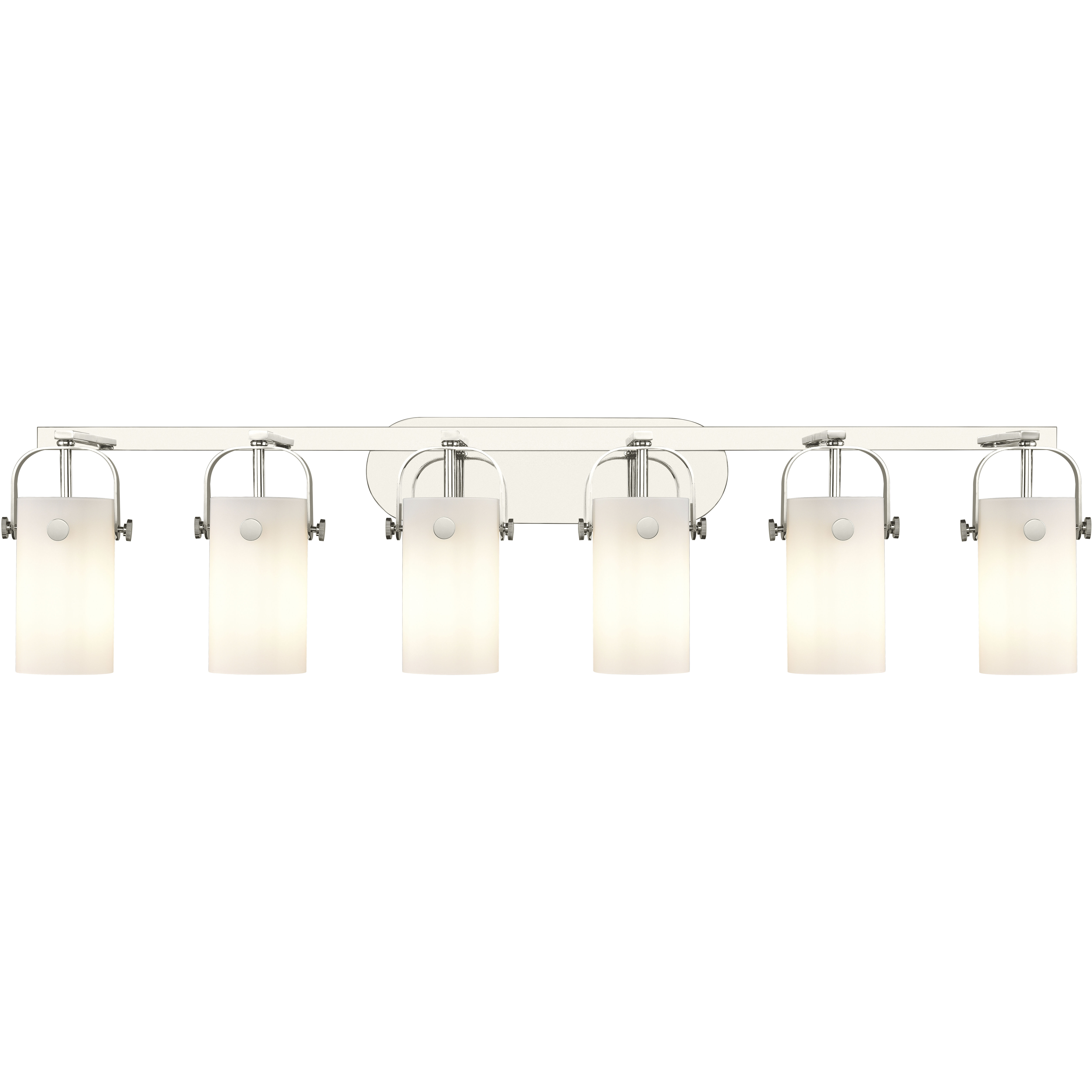 Pilaster II Cylinder 6 Light 43.88 inch Bathroom Vanity Light