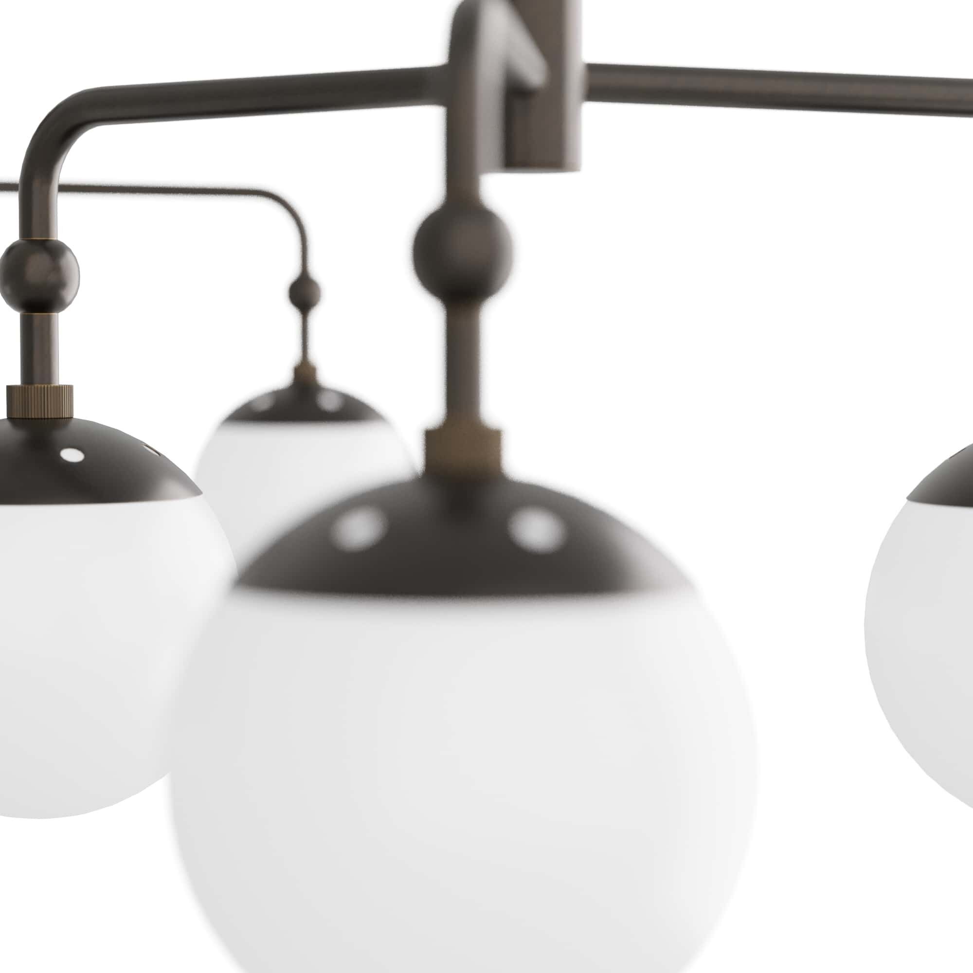 Utica 9 Light 40 inch English Bronze Chandelier Ceiling Light