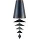 Ellie 1 Light 6 inch Burnt Bronze Sconce Wall Light