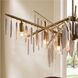 Gia 12 Light 40 inch Champagne Chandelier Ceiling Light
