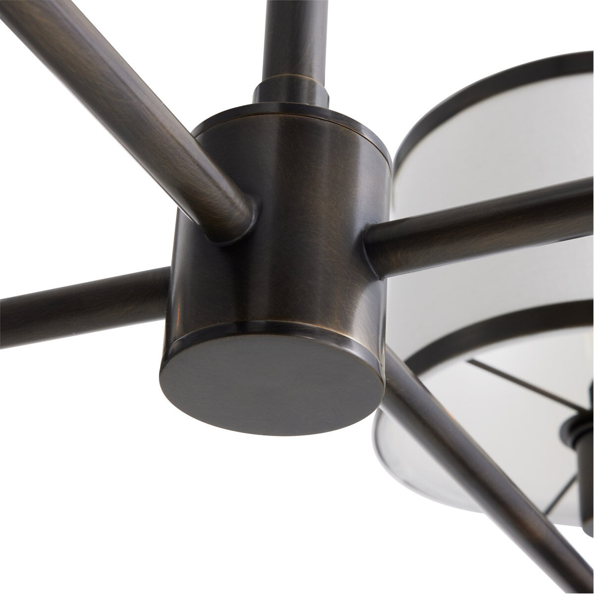 Luciano 4 Light 28 inch Bronze Chandelier Ceiling Light