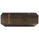 Gilmore 50 X 16.5 inch Umber and Natural Faux Horn Cocktail Table