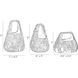 Hedda 8.5 X 7 inch Vases, Set of 3