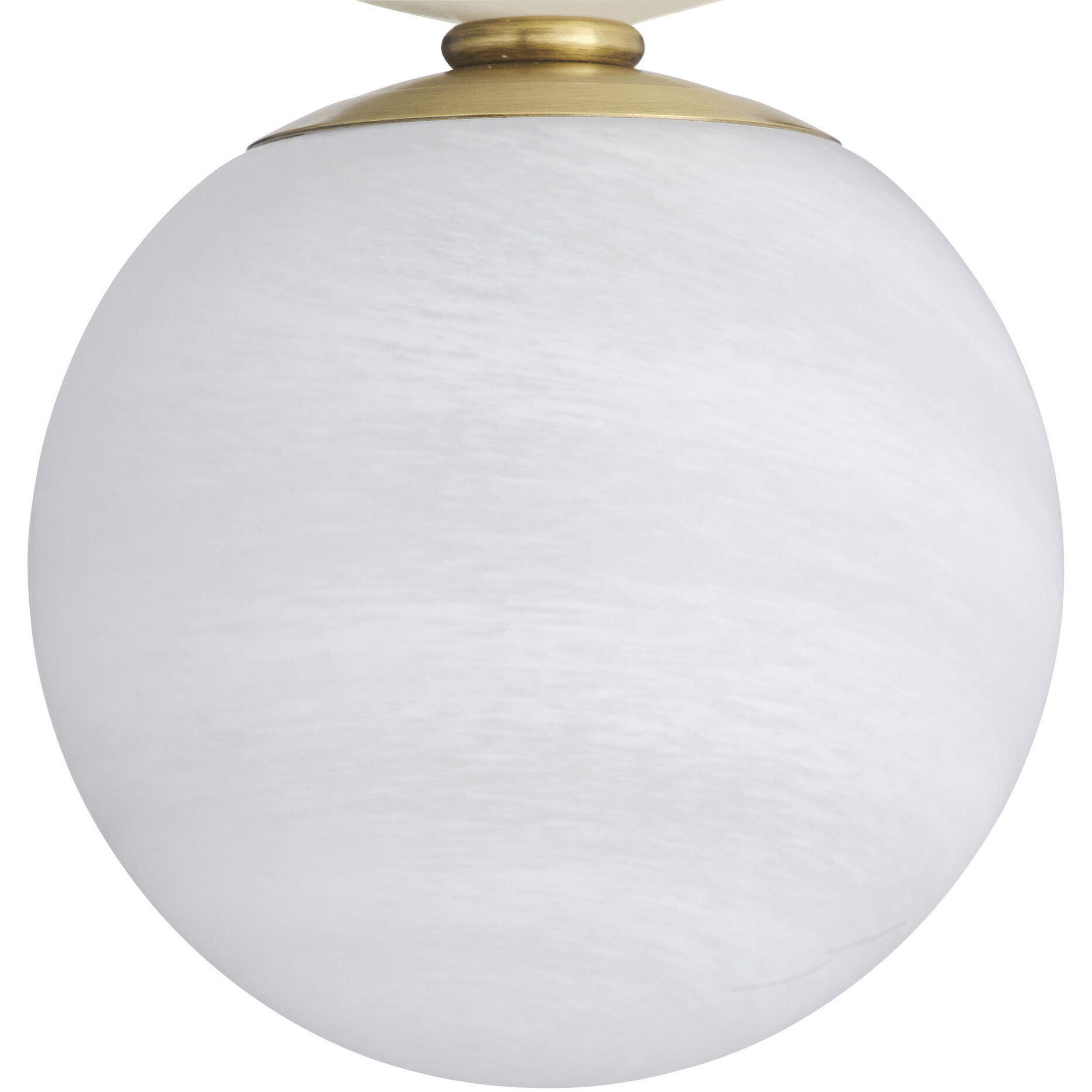 Melody 1 Light 5.5 inch White with Antique Brass Pendant Ceiling Light