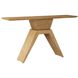 Barron Cerused Natural Console Table