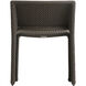 Veneto Charcoal Brown Outdoor Dining Chair