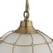Jordan 1 Light 10 inch Antique Brass Pendant Ceiling Light