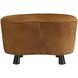 Koda 20 inch Brown and Ebony Ottoman