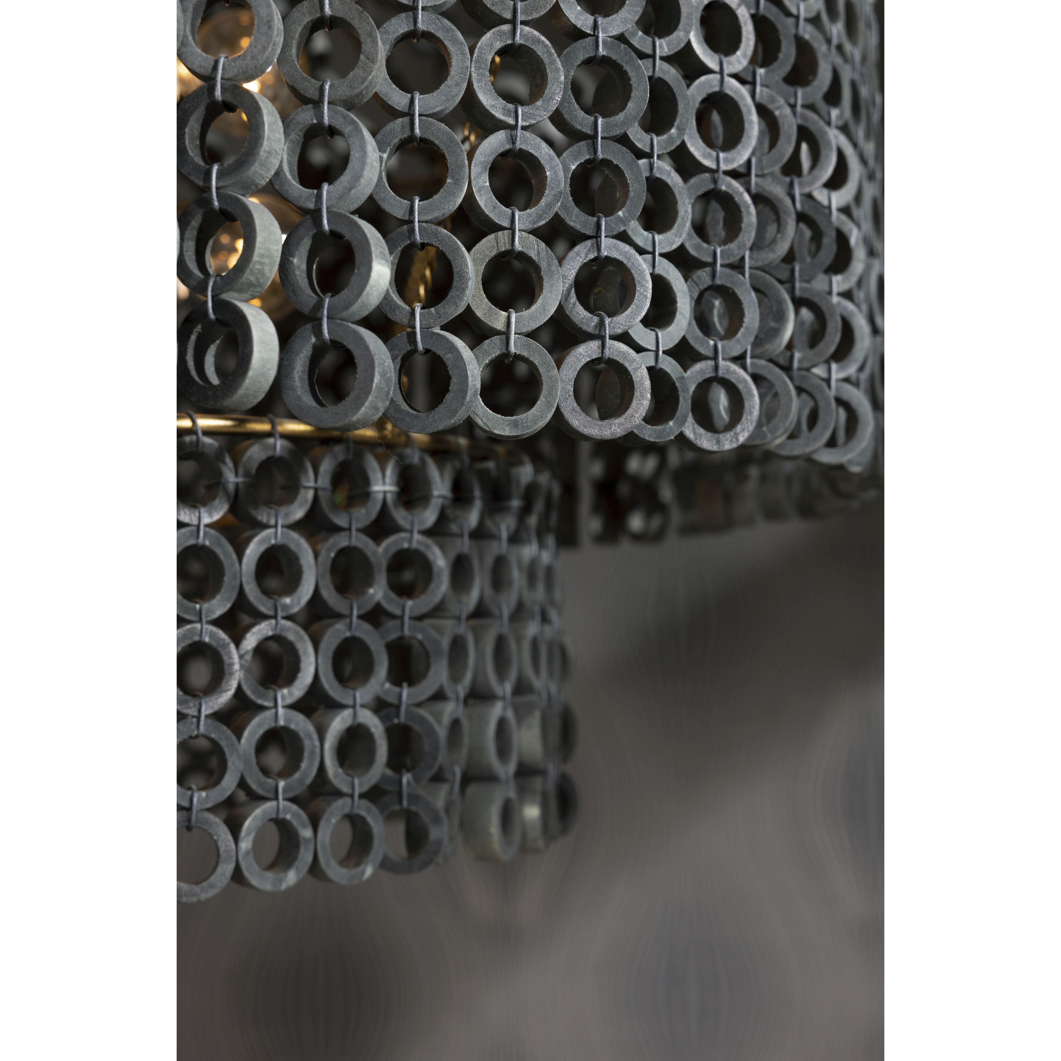 Hannie 8 Light 29 inch Gray Wash Chandelier Ceiling Light