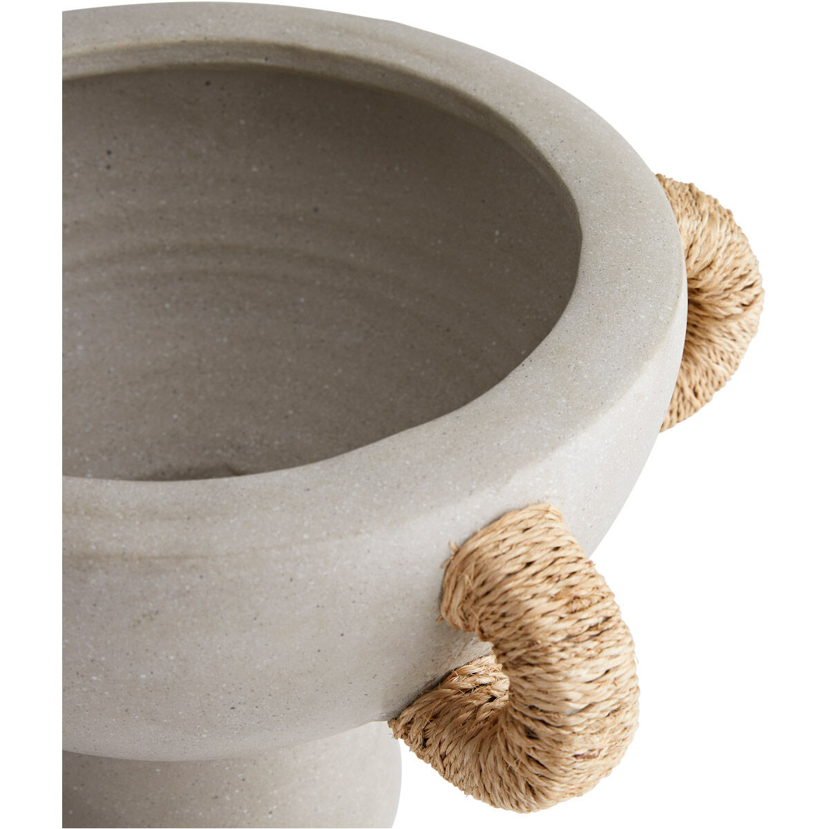 Clyde Fossil Gray Centerpiece