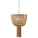 Yale 3 Light 20 inch Aged Brass Chandelier Ceiling Light