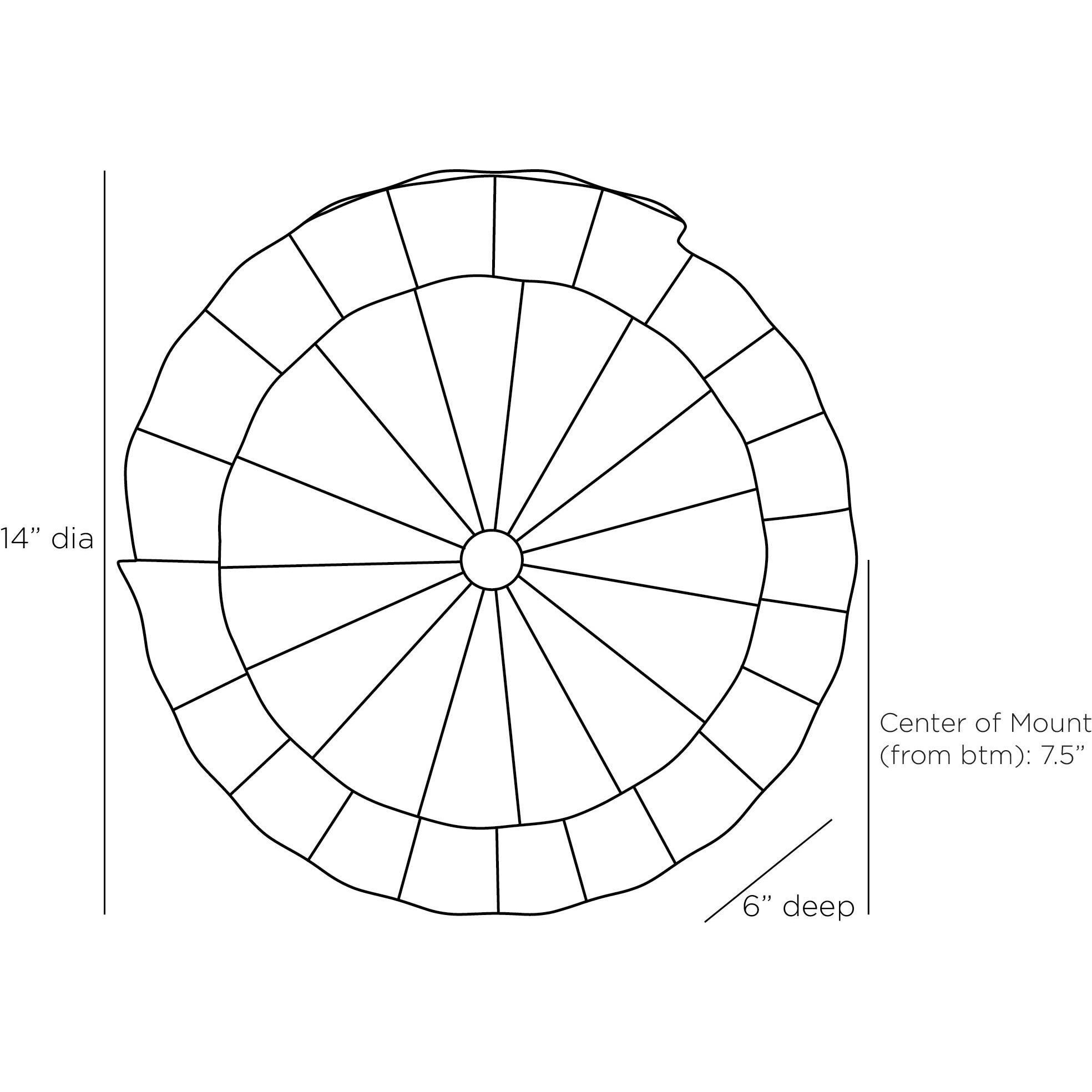 Annabeth 2 Light 14 inch Vintage Brass Sconce Wall Light