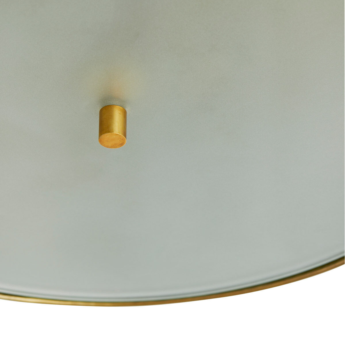 Anna 2 Light 18 inch Antique Brass Semi-Flush Mount Ceiling Light