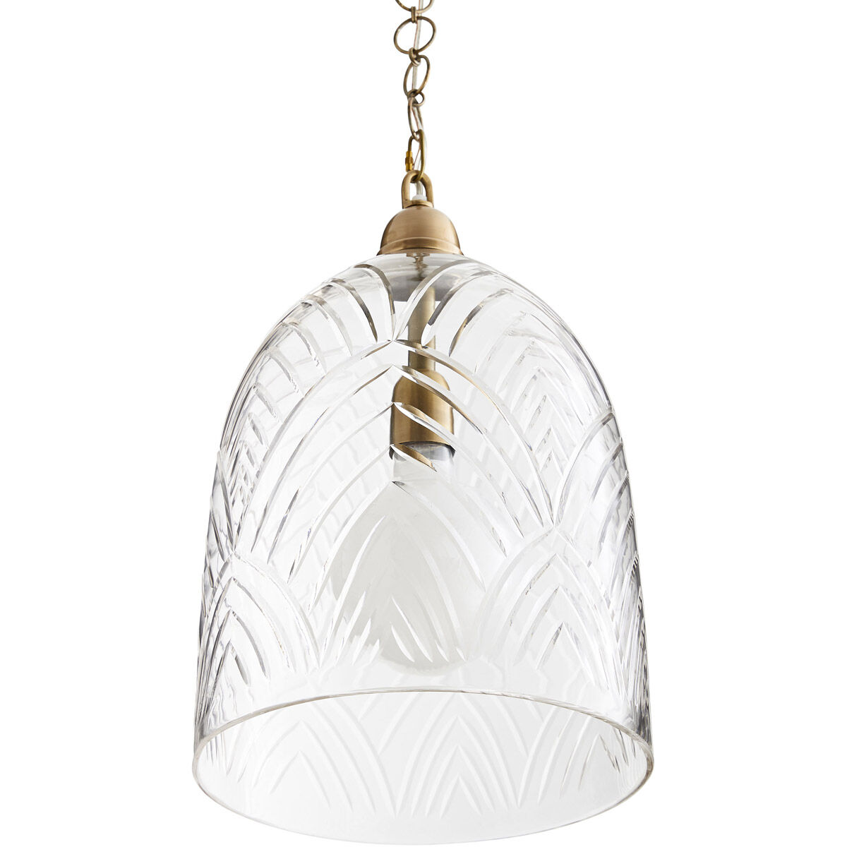 Chrissy 1 Light 12 inch Antique Brass Pendant Ceiling Light