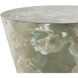 Costello 15 inch Jade Faux Marble Accent Table