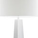 Palisades 67 inch 150.00 watt White Gesso Floor Lamp Portable Light