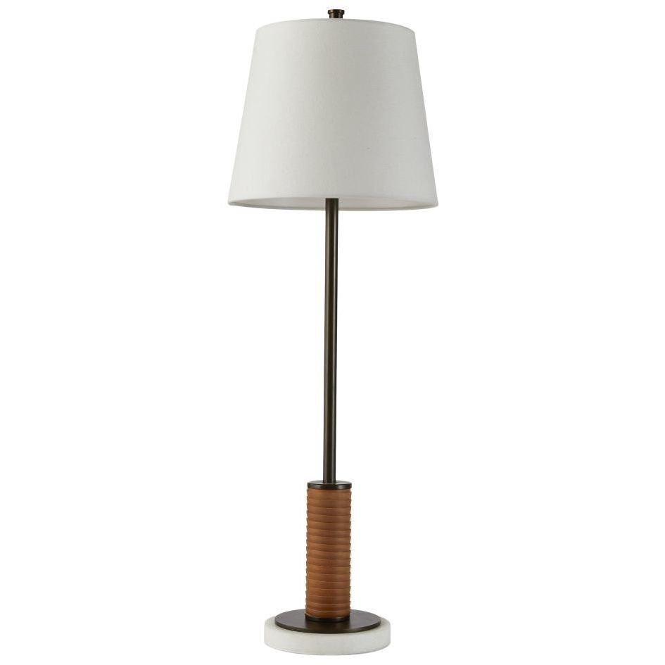 Conway 100.00 watt English Bronze Table Lamp Portable Light