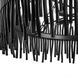 Adele 6 Light 40 inch Black Stained Chandelier Ceiling Light
