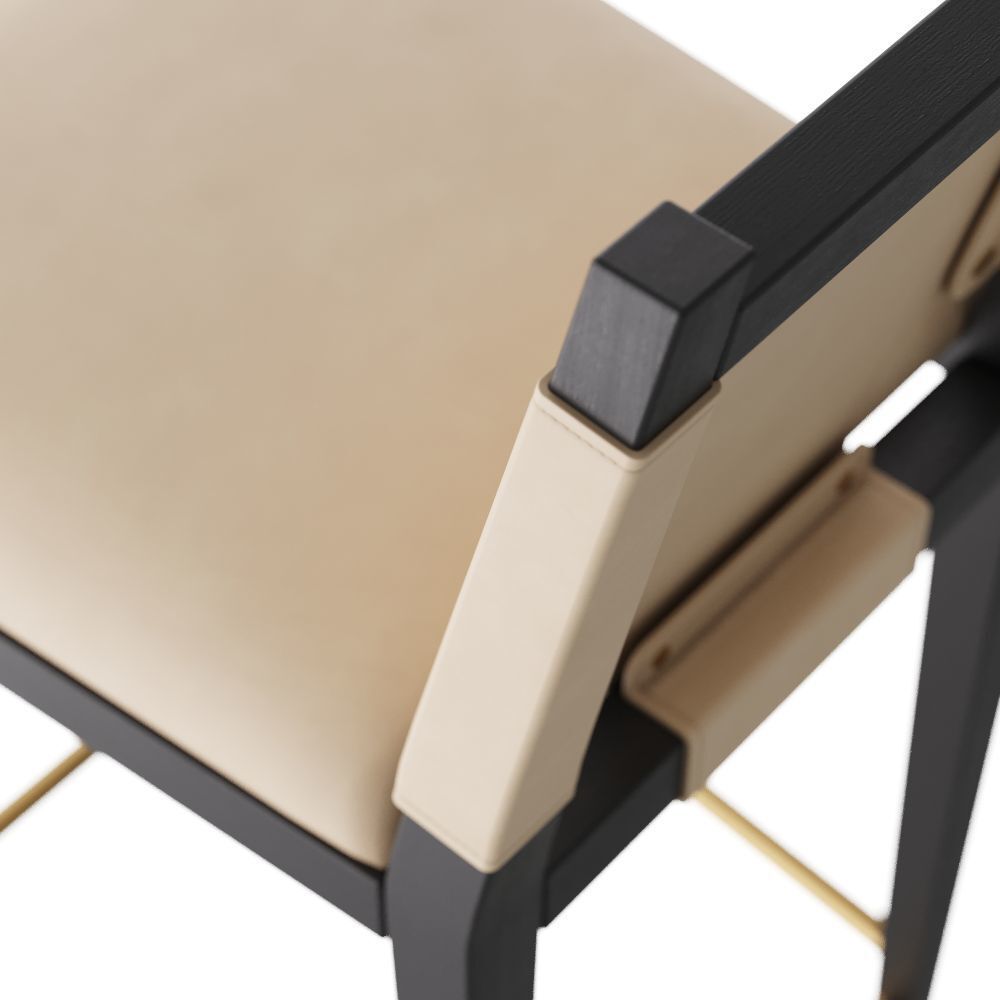 Burdock 18.5 inch Vanilla Bar Stool