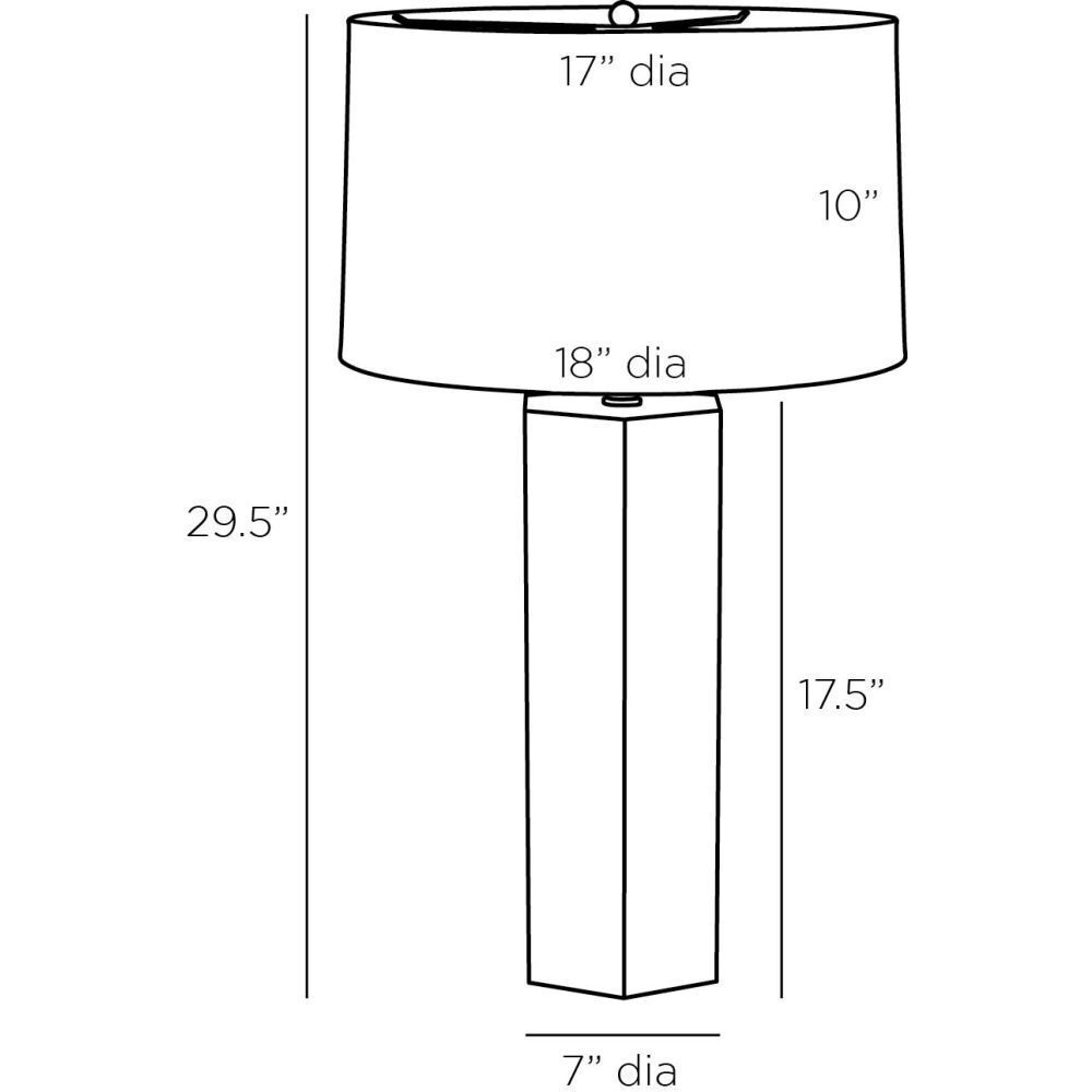 Zaya 30 inch Table Lamp Portable Light