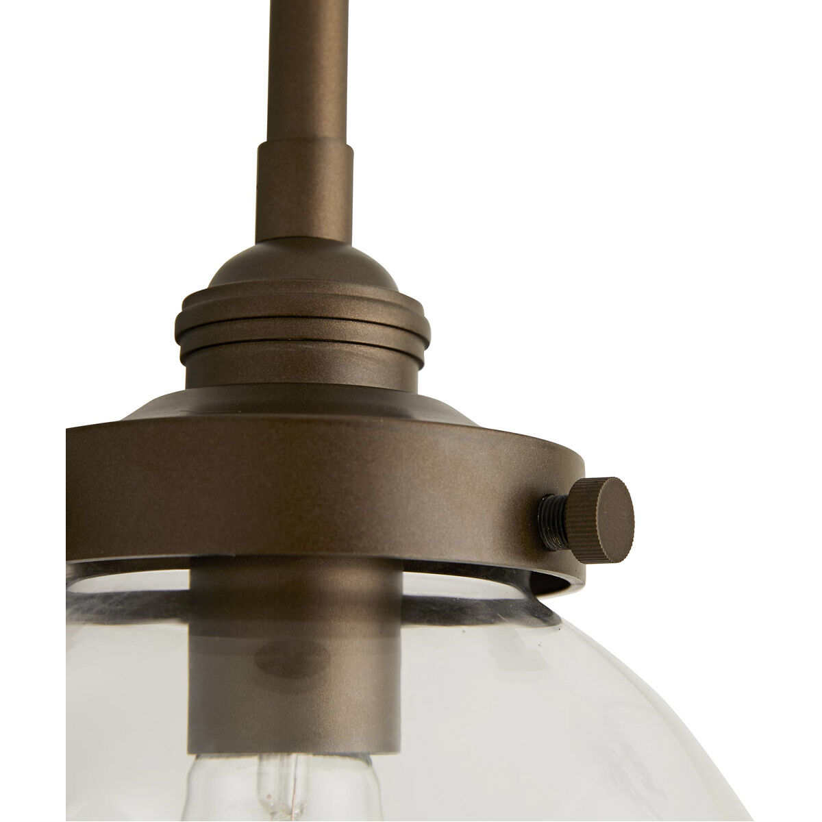 Reeves 1 Light 8 inch Aged Brass Outdoor Pendant, Small