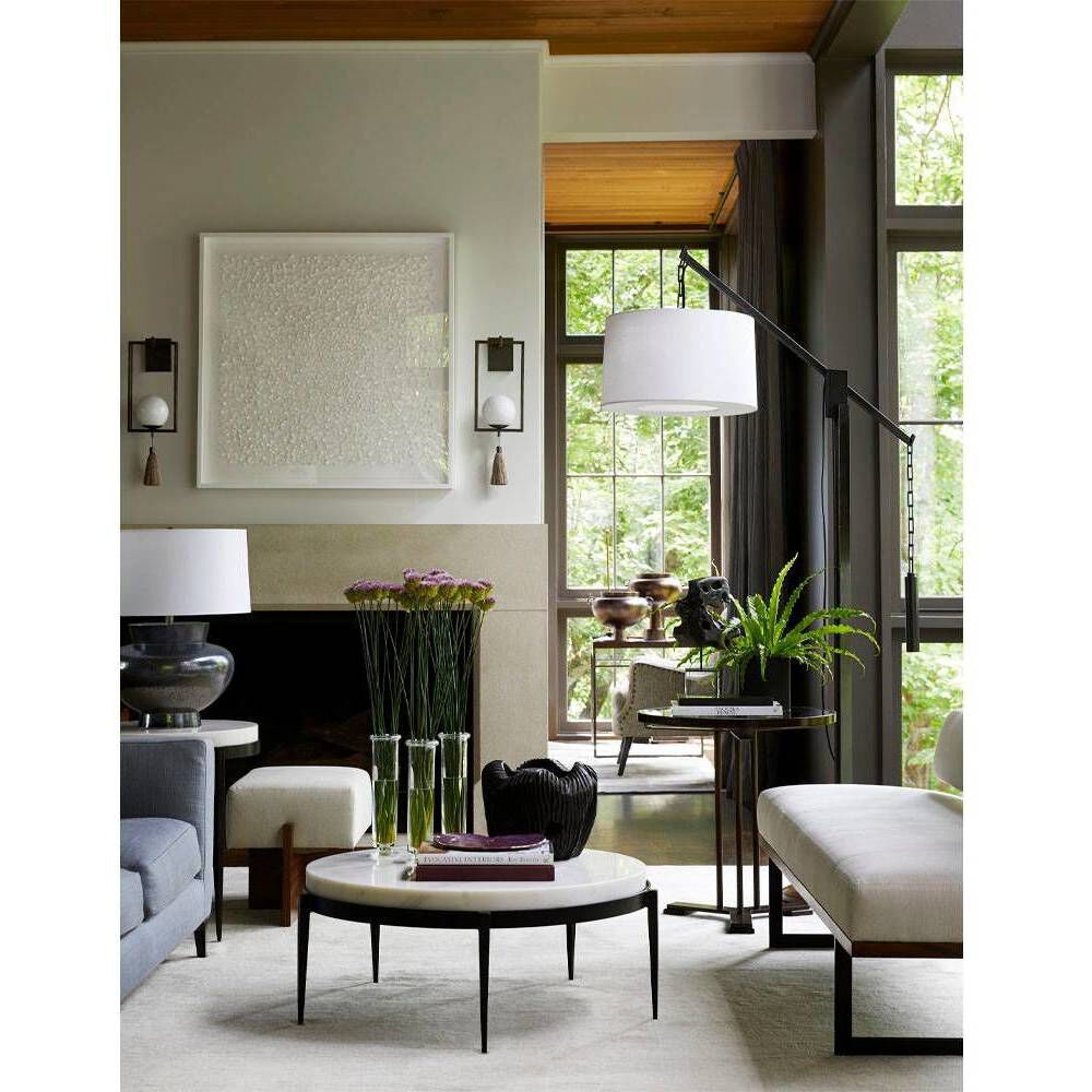 Counterweight 69 inch Aged Bronze Floor Lamp Portable Light