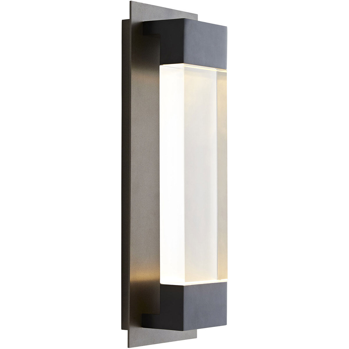 Charlie LED 19 inch Aged Brass Outdoor Sconce