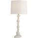 Kashmir 33.5 inch 150.00 watt Ivory and Antique Brass Table Lamp Portable Light