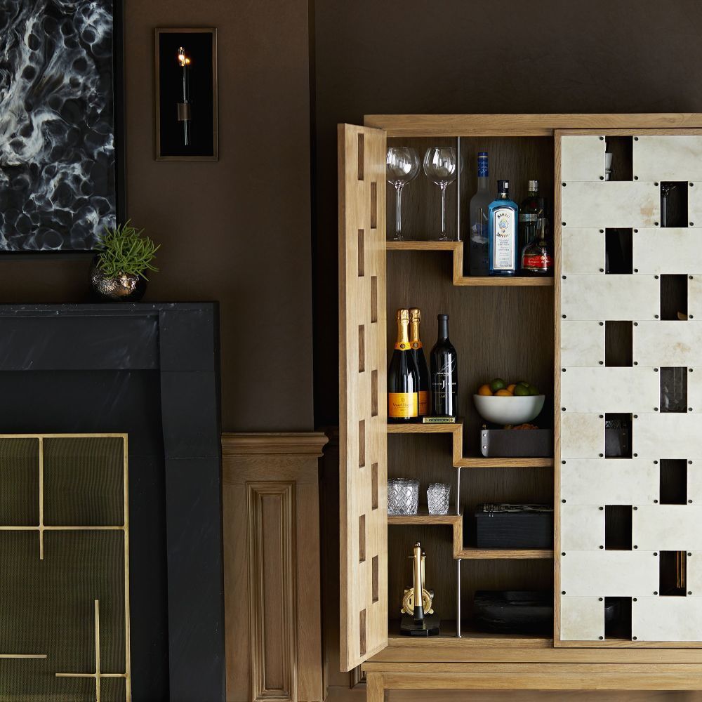 Salotto Golden Cocktail Cabinet