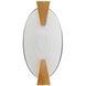 Hammonds 2 Light 17 inch Oyster and English Bronze Flush Mount Ceiling Light