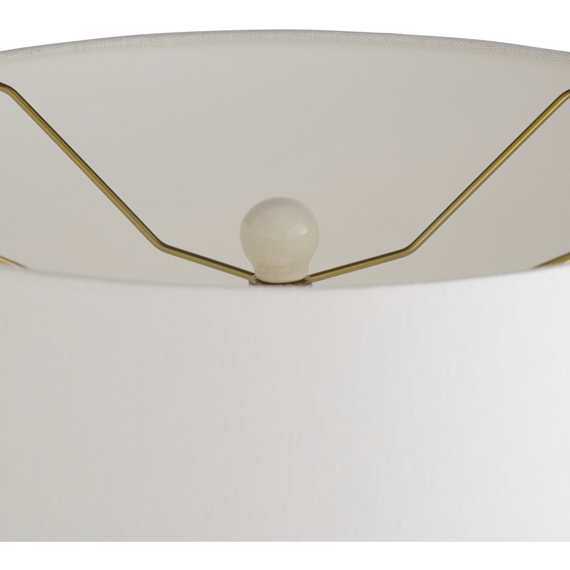 Arlington 30.5 inch 150.00 watt Ivory and Antique Brass Table Lamp Portable Light