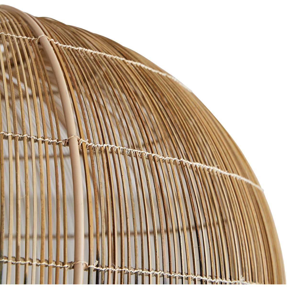 Swami 1 Light 22 inch Natural and Black Ombre with Antique Brass Pendant Ceiling Light, Small