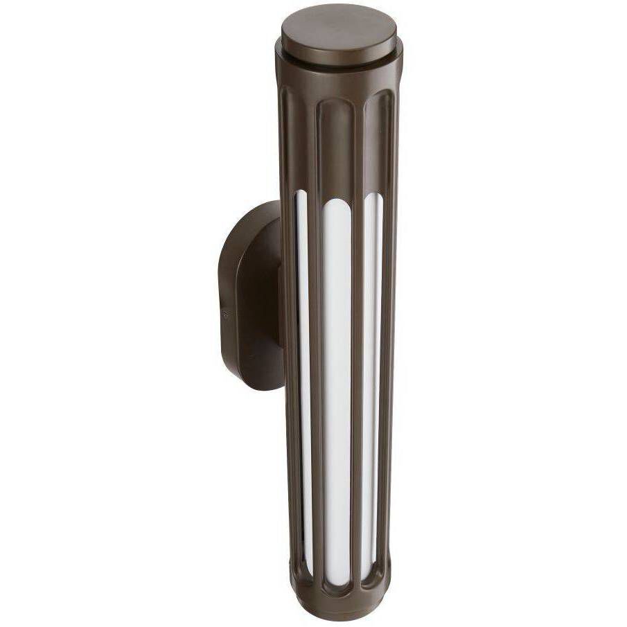 Inset 1 Light 25.5 inch Marine Grade Aged English Bronze Outdoor Sconce