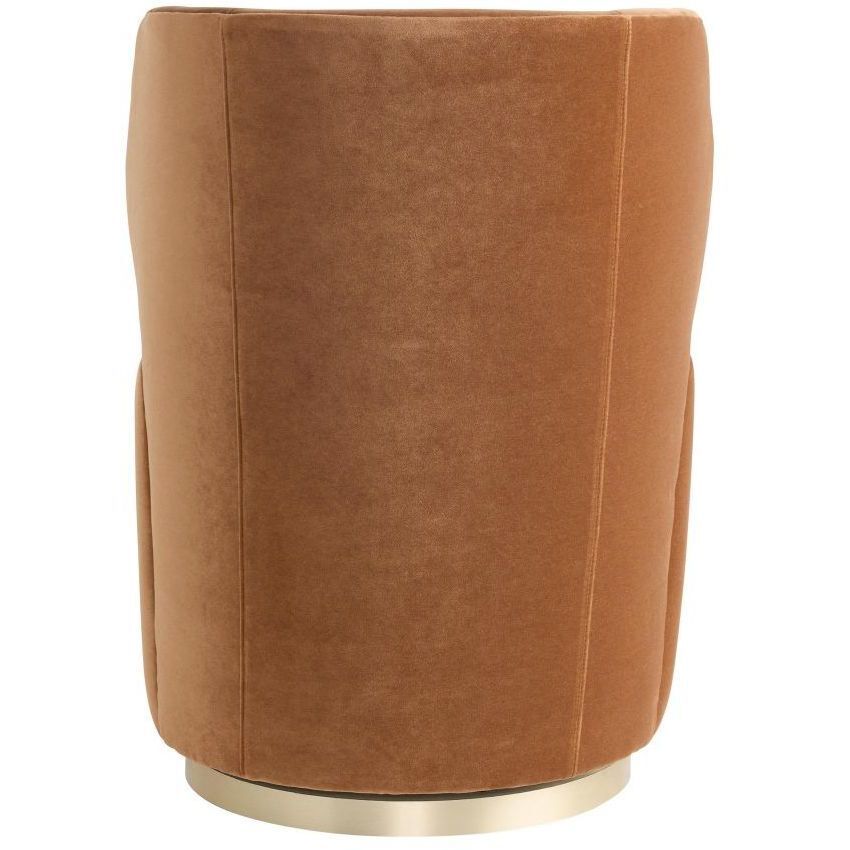 Poppy 32 inch Cider Swivel Chair