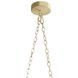 Baja 52 X 45.5 inch Natural Linear Chandelier Ceiling Light