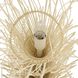 Kauai 12 Light 52 inch Bleached Rattan and White Chandelier Ceiling Light