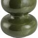 Noma 30.5 inch 150 watt Dark Green Reactive and Antique Brass Table Lamp Portable Light