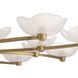 Fleurana 16 Light 54 inch Antique Brass Chandelier Ceiling Light