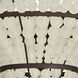 Lulu 4 Light 29 inch Bronze and Organic Frosted Chandelier Ceiling Light
